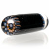 Shop Steve H Glass - Artist Series Pillar - Orange & Grey Mandala - Galaxy in australian