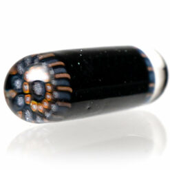 Shop Steve H Glass - Artist Series Pillar - Orange & Grey Mandala - Galaxy in australian