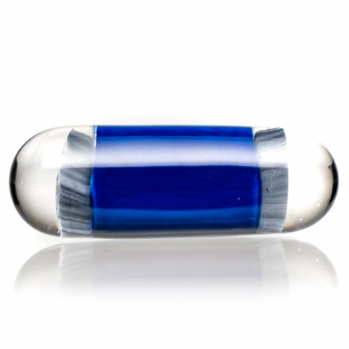 Shop Steve H Glass - Artist Series Pillar - Ripndip Cat - Cobalt in australian