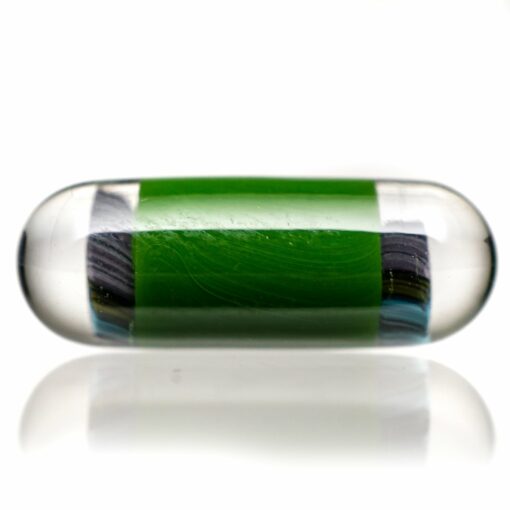 Shop Steve H Glass - Artist Series Pillar - Venusaur - Forest Green in australian