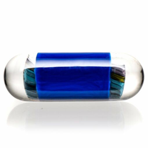 Shop Steve H Glass - Artist Series Pillar - Venusaur - Cobalt in australian