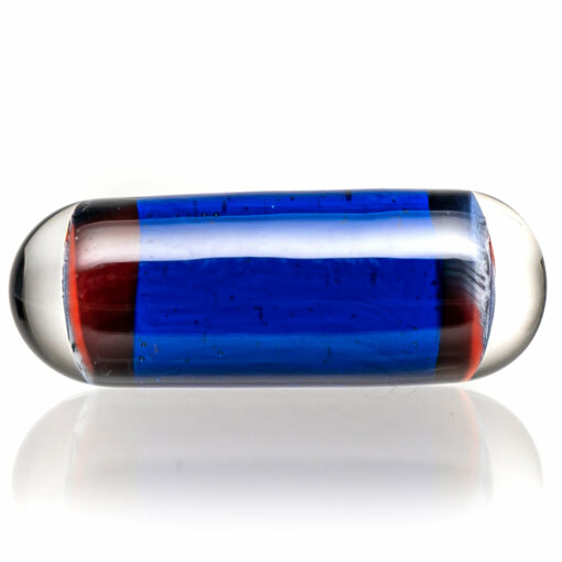 Shop Steve H Glass - Artist Series Pillar - Stealie - Cobalt in australian