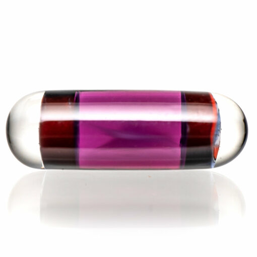 Shop Steve H Glass - Artist Series Pillar - Stealie - Amethyst in australian