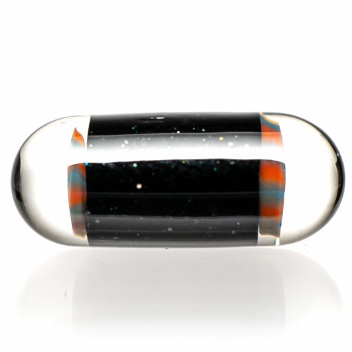 Shop Steve H Glass - Artist Series Pillar - Blue & Orange Rewig - Galaxy in australian