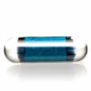 Shop Steve H Glass - Artist Series Pillar - Rainbow Cloud - Blue Stardust in australian