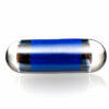 Shop Steve H Glass - Artist Series Pillar - Rainbow Cloud - Cobalt in australian