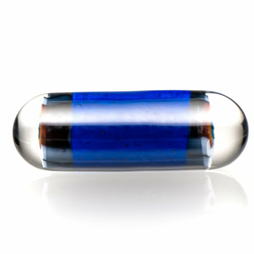 Shop Steve H Glass - Artist Series Pillar - Rainbow Cloud - Cobalt in australian