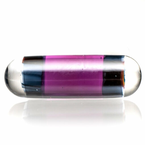 Shop Steve H Glass - Artist Series Pillar - Rainbow Cloud - Amethyst in australian