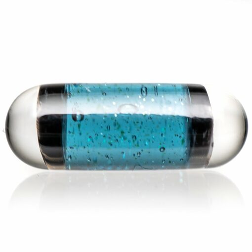 Shop Steve H Glass - Standard Series Pillar - Tiger - Blue Stardust in australian