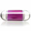 Shop Steve H Glass - Artist Series Pillar - Classic Rainbow Mandala - Amethyst in australian