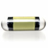 Shop Steve H Glass - Artist Series Pillar - Black & White Monogram - CFL Potion in australian