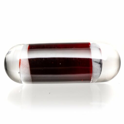 Shop Steve H Glass - Artist Series Pillar - I Love Anal - Pomegranate in australian