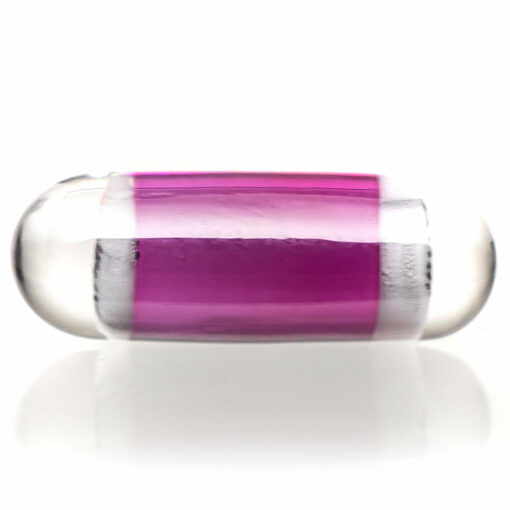 Shop Steve H Glass - Artist Series Pillar - I Love Anal - Amethyst in australian