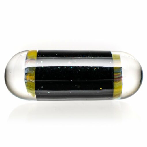 Shop Steve H Glass - Standard Series Pillar - Mushroom Dancing Bear - Galaxy in australian