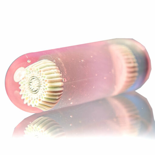 Shop Steve H Glass - Premium Series Pillar - Red & Blue Mandala - CFL Pastel Serum in australian