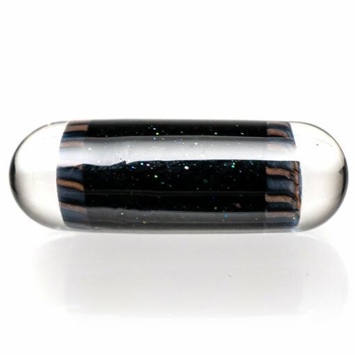 Shop Steve H Glass - Artist Series Pillar - Orange & Grey Mandala - Galaxy in australian