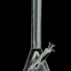 Shop Showerhead Pyramid Perc Striped Silicone & Glass Water Pipe in australian
