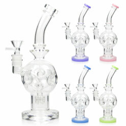 Shop The "Fathership" 9 Inch Fab Egg Inspired Glass Bong in australian