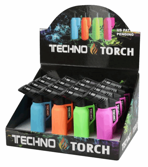 Shop Techno Torch Rubber Torch - Bulk 16 Pack in australian