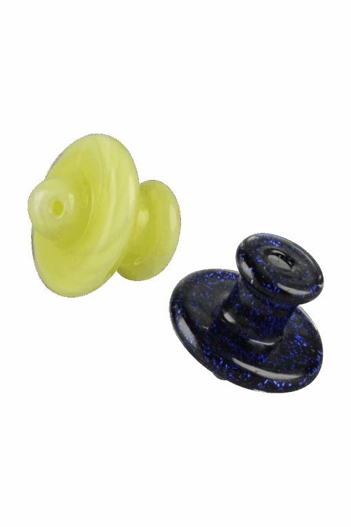 Shop Colored Thermal Banger Glass Carb Cap in australian
