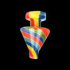 Shop Glass Triangle Cone Carb Cap in australian