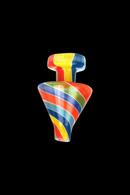 Shop Glass Triangle Cone Carb Cap in australian