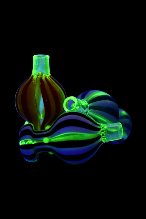 Shop UV Reactive Glow Beach Ball Carb Cap in australian