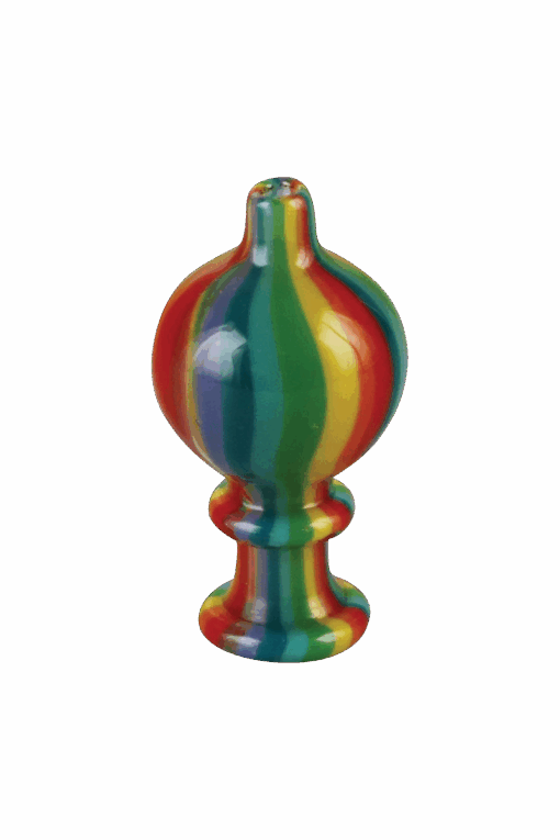 Shop UV Reactive Blacklight Glow Bubble Carb Cap in australian