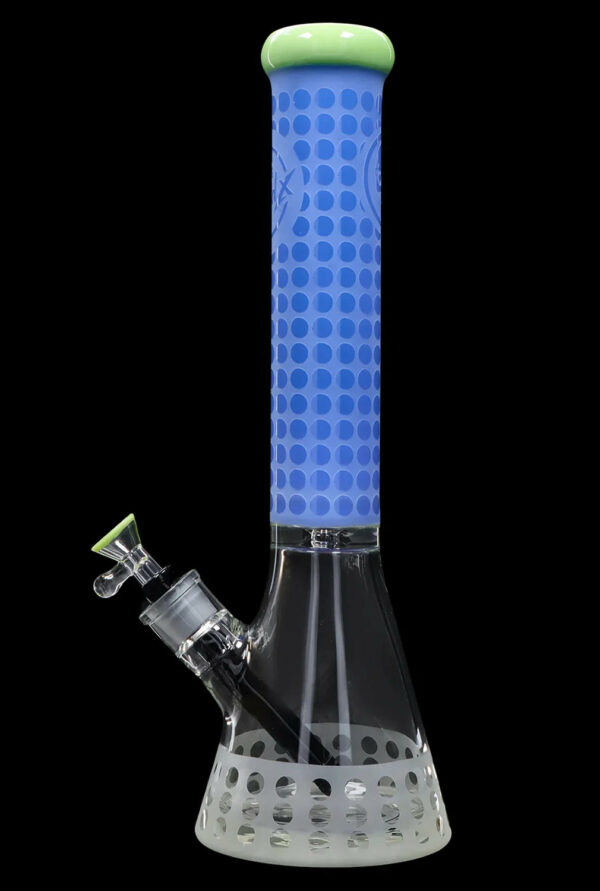 Shop Cloud Cali X 15-inch Engraved Thick Base Beaker Water Pipe in australian