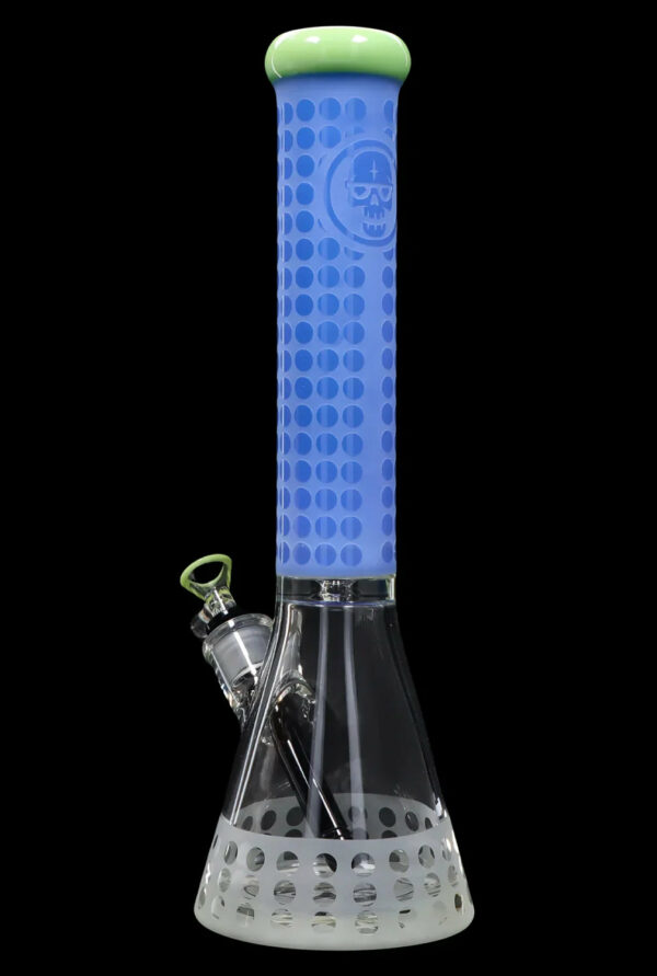 Shop Cloud Cali X 15-inch Engraved Thick Base Beaker Water Pipe in australian