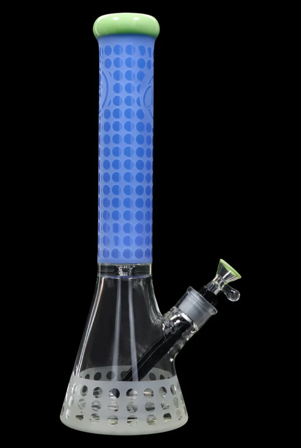 Shop Cloud Cali X 15-inch Engraved Thick Base Beaker Water Pipe in australian