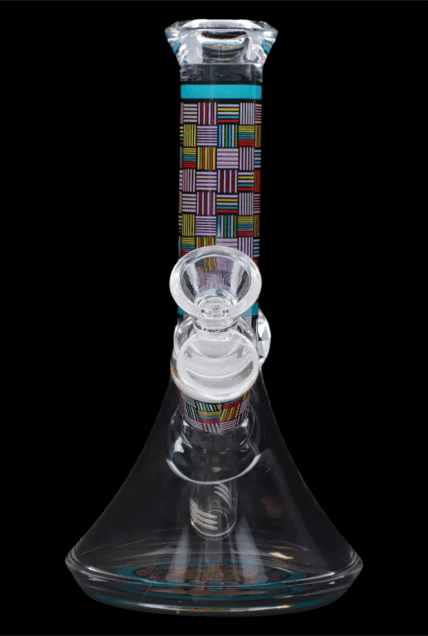 Shop Diamond Beaker with Colorful Tube - 7 in in australian