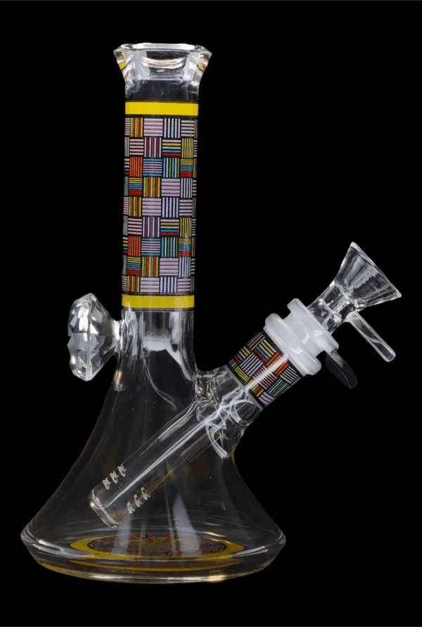 Shop Diamond Beaker with Colorful Tube - 7 in in australian