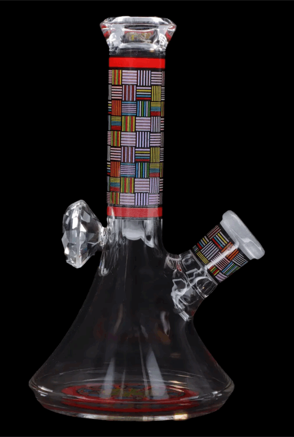 Shop Diamond Beaker with Colorful Tube - 7 in in australian
