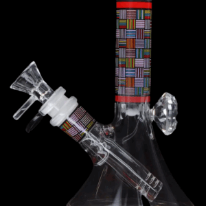 Shop Diamond Beaker with Colorful Tube - 7 in in australian