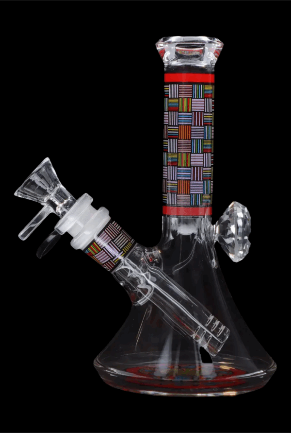 Shop Diamond Beaker with Colorful Tube - 7 in in australian