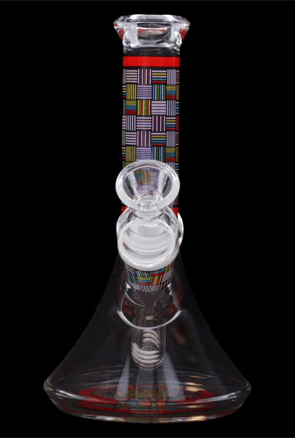 Shop Diamond Beaker with Colorful Tube - 7 in in australian