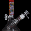 Shop Diamond Beaker with Colorful Tube - 7 in in australian