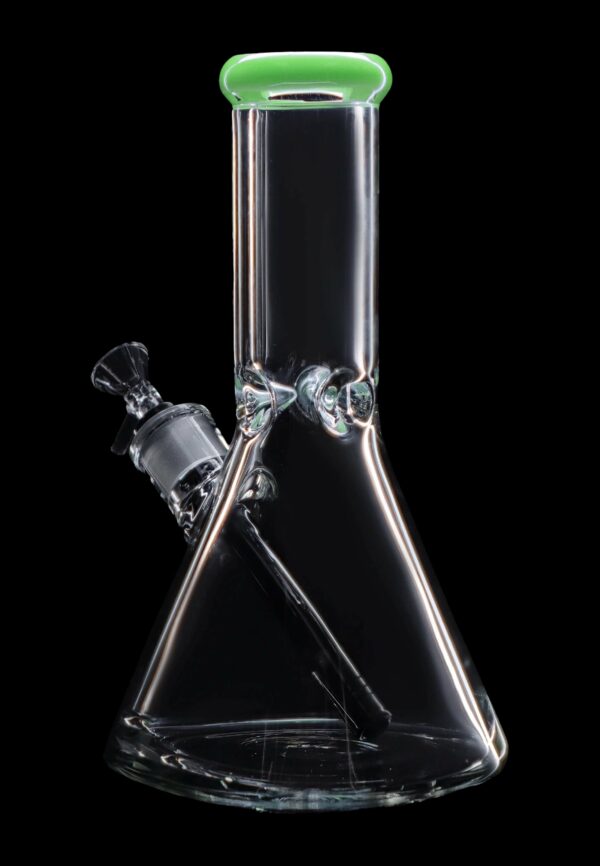 Shop 9mm 10-inch Flat Base Beaker Water Pipe in australian