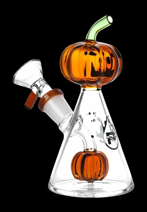 Shop Pulsar Pleasant Pumpkin Pal Glass Water Pipe in australian