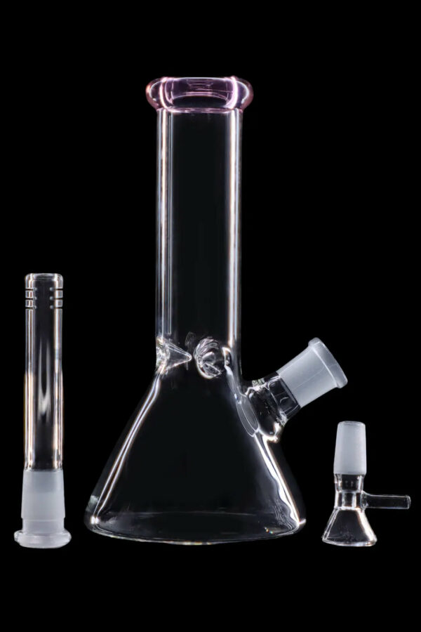 Shop 8” 4mm Colored Mouthpiece Beaker in australian