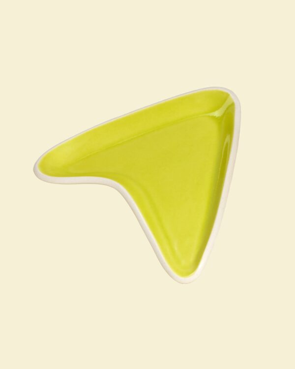 Shop Boomerang Tray in Lemongrass in australian
