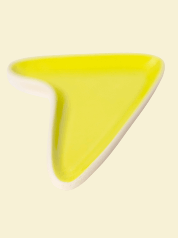 Shop Boomerang Tray in Lemongrass in australian