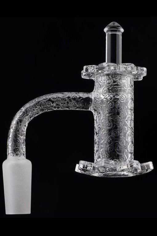 Shop The Stash Shack Lotus Etched Quartz Blender Banger Set in australian