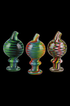 Shop Trippy Worked Glass Carb Cap in australian
