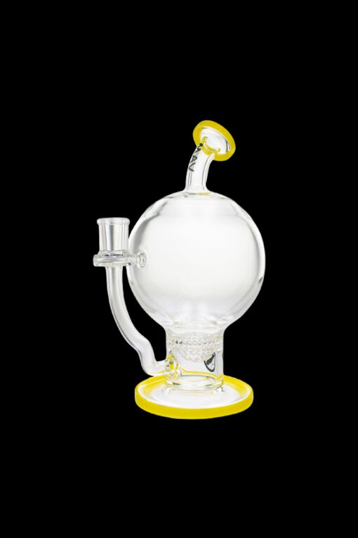 Shop MAV Glass Honey Globe Water Pipe in australian