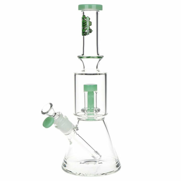 Shop 2-Step Glass Beaker Water Pipe - 11.75" / 14mm F / Colors Vary in australian