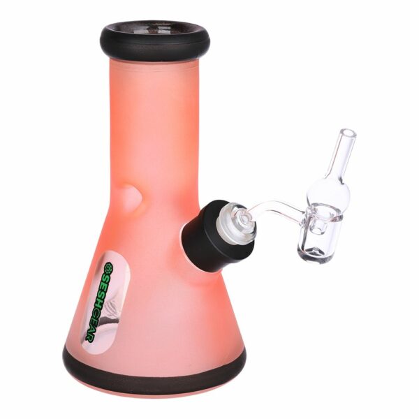 Shop SeshGear Glass Beaker Water Pipe Smokers' Kit | 8" | 14mm F in australian