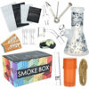 Shop Smoke Box Water Pipe and Smoking Kit - 7.75" / 14mm F / Colors Vary in australian