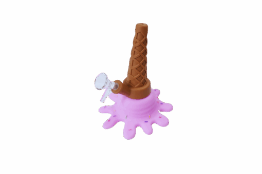 Shop Silicone Splat Ice Cream Mini Bubbler in australian